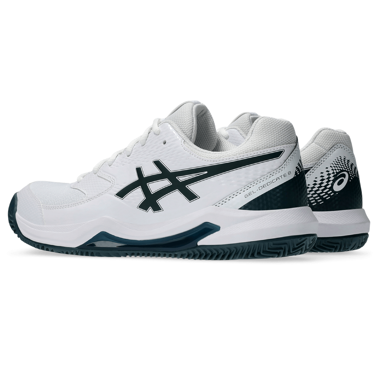 Asics Gel-Dedicate 8 Clay Tenis blanco de hombre para tenis