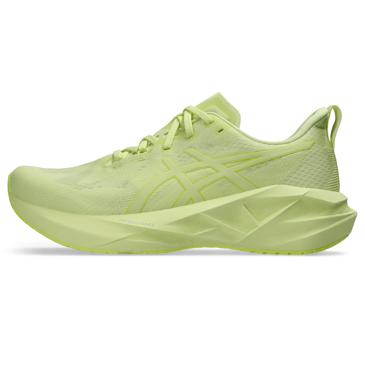 Asics Novablast 5 Lite-Show Tenis amarillo de hombre para correr