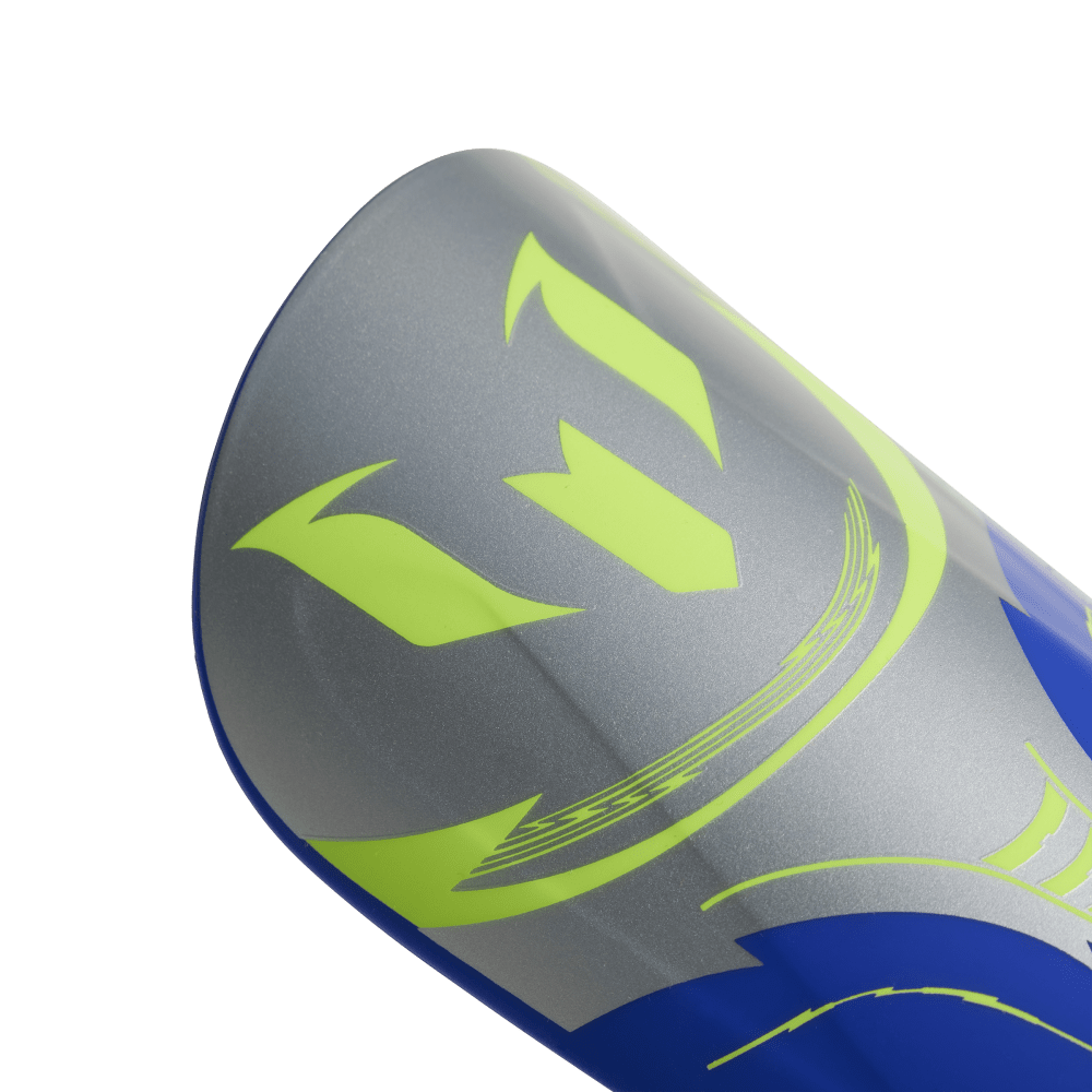 Adidas Messi Sg Clb Canilleras gris unisex para futbol