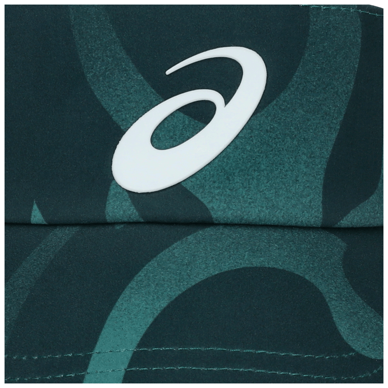 Asics Graphic Visor Visera verde unisex para tenis