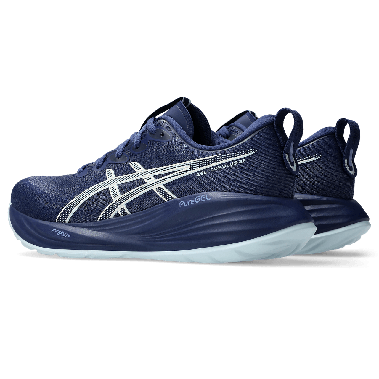 Asics Gel-Cumulus 27 Tenis azul de mujer para correr
