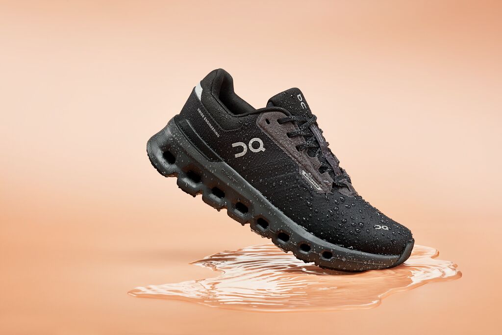 On Cloudrunner 2 Waterproof Tenis negro de hombre para correr