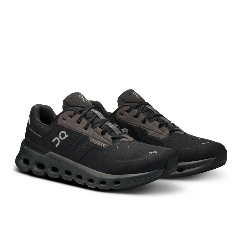 On Cloudrunner 2 Waterproof Tenis negro de hombre para correr