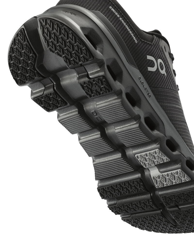 On Cloudrunner 2 Waterproof Tenis negro de hombre para correr