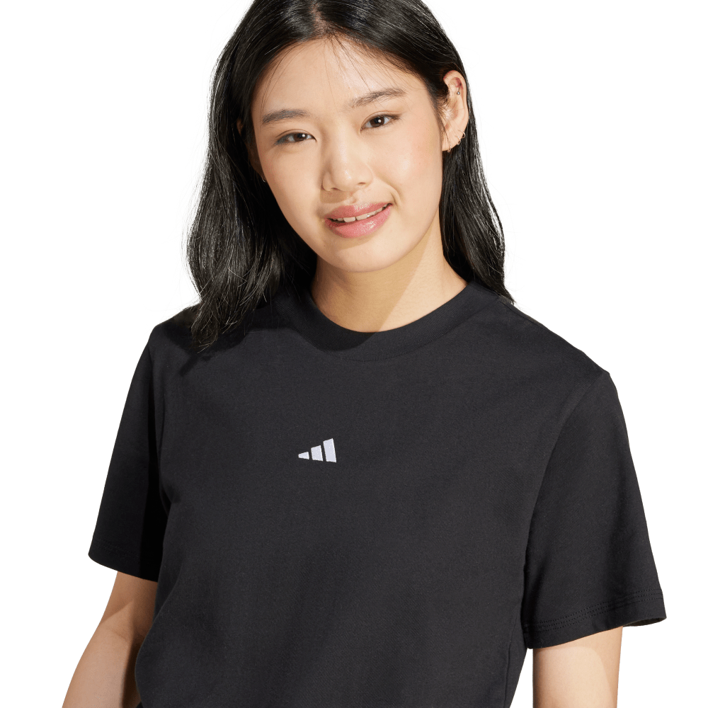 Adidas W Sl Sj T Camiseta Manga Corta negro de mujer lifestyle