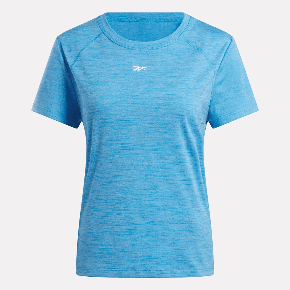 Reebok Id Train Tee Camiseta Manga Corta azul de mujer para entrenamiento