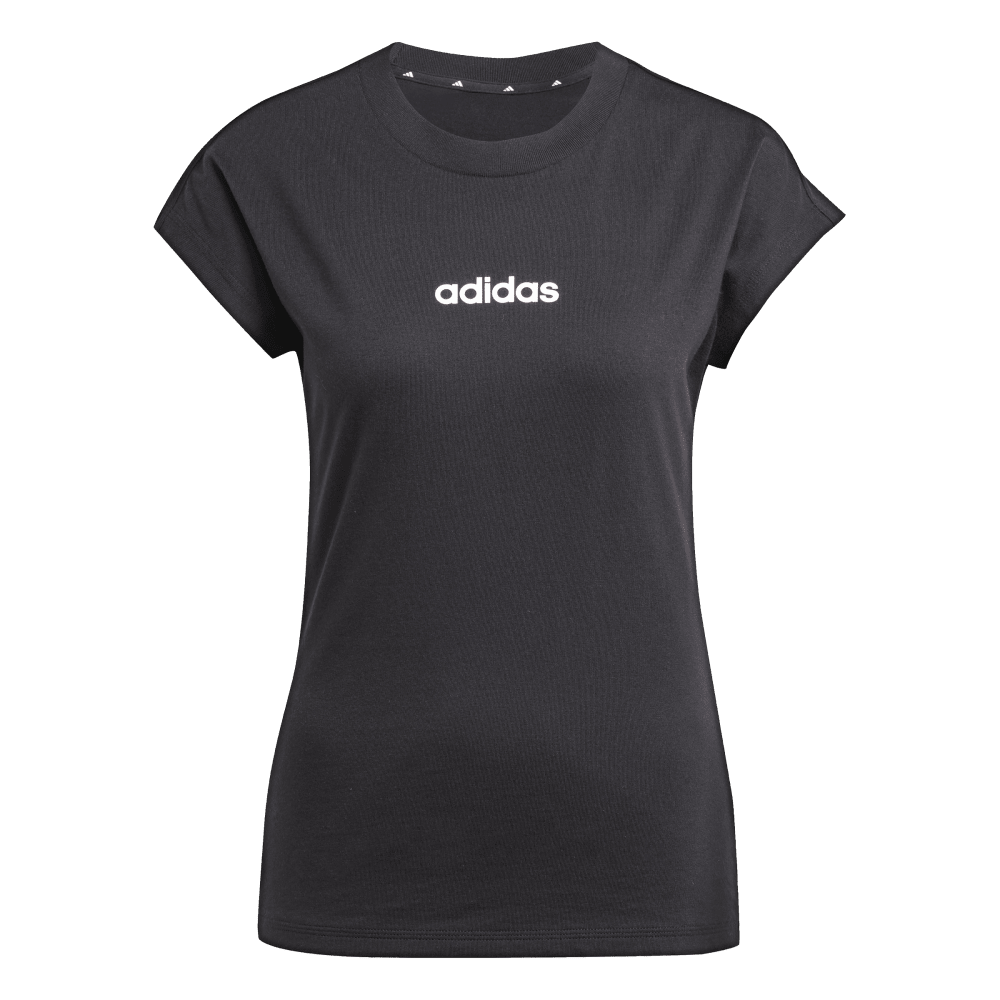 Adidas W Lin Sj T Camiseta Manga Corta negro de mujer lifestyle