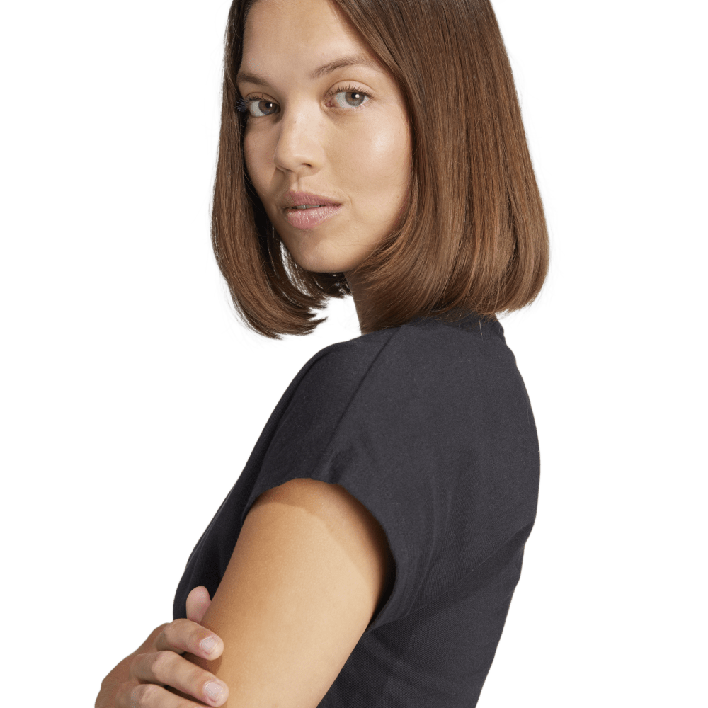 Adidas W Lin Sj T Camiseta Manga Corta negro de mujer lifestyle