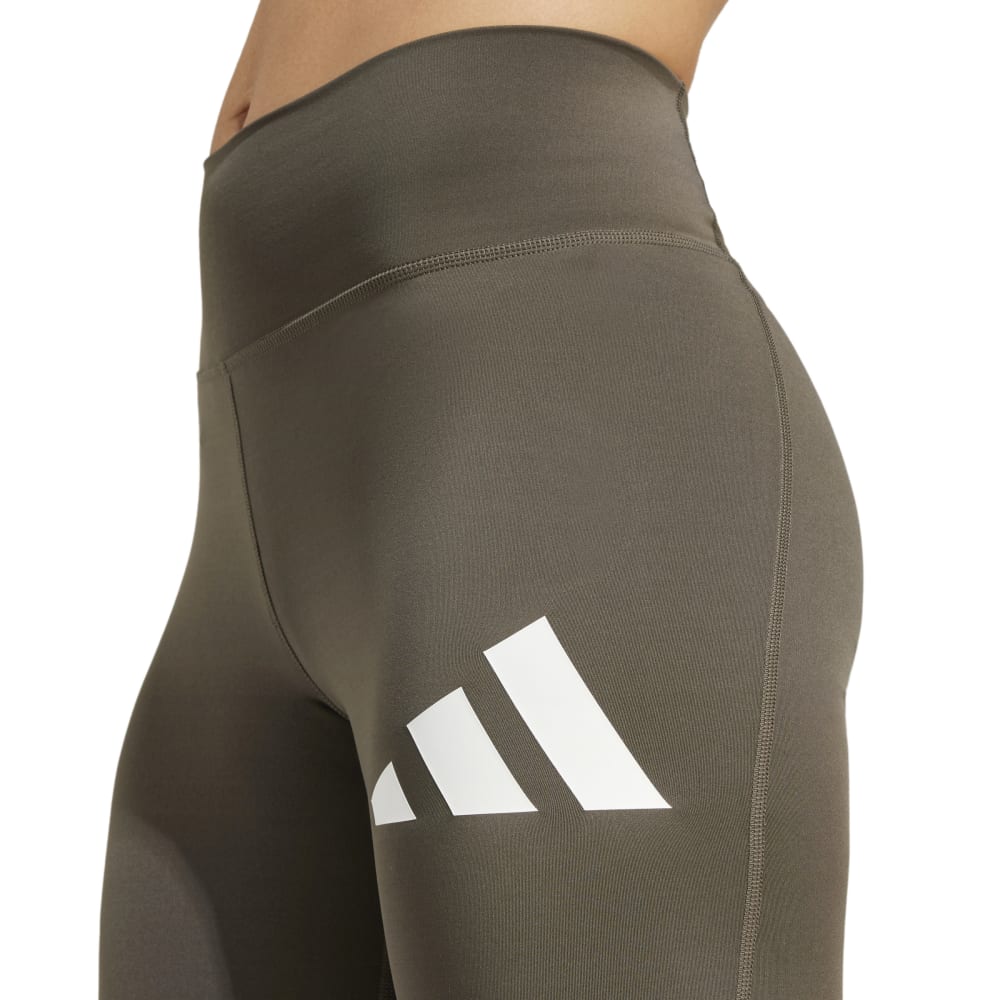 Adidas Tr-Es Bl 1/1 L  Licras Largas Verde De Mujer Para Entrenamiento
