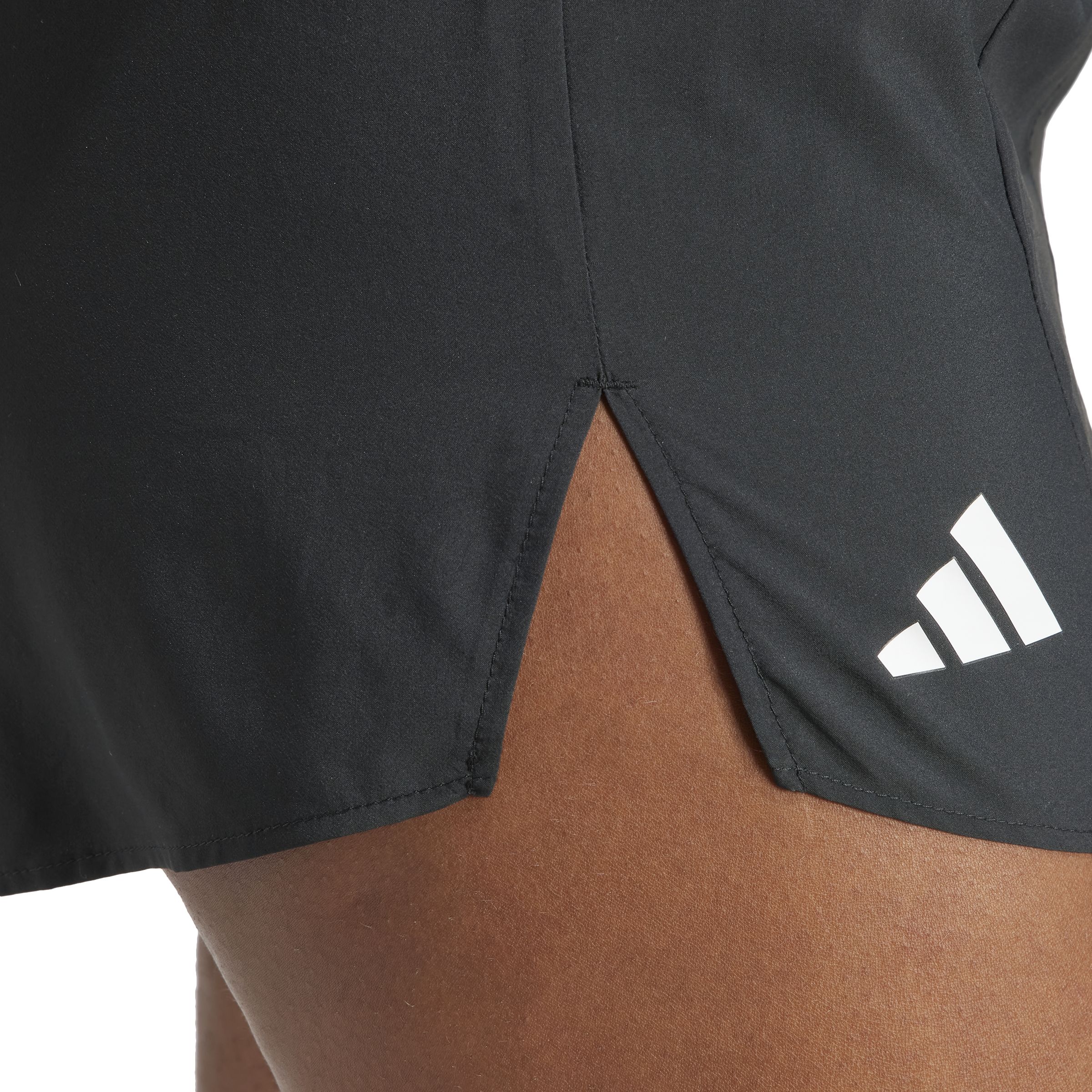 Adidas Adizero E Short Pantaloneta negro de mujer para correr