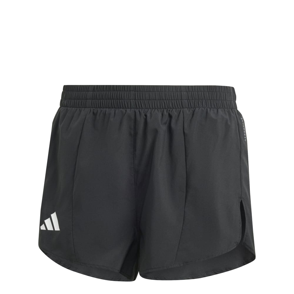 Adidas Adizero E Short Pantaloneta negro de mujer para correr