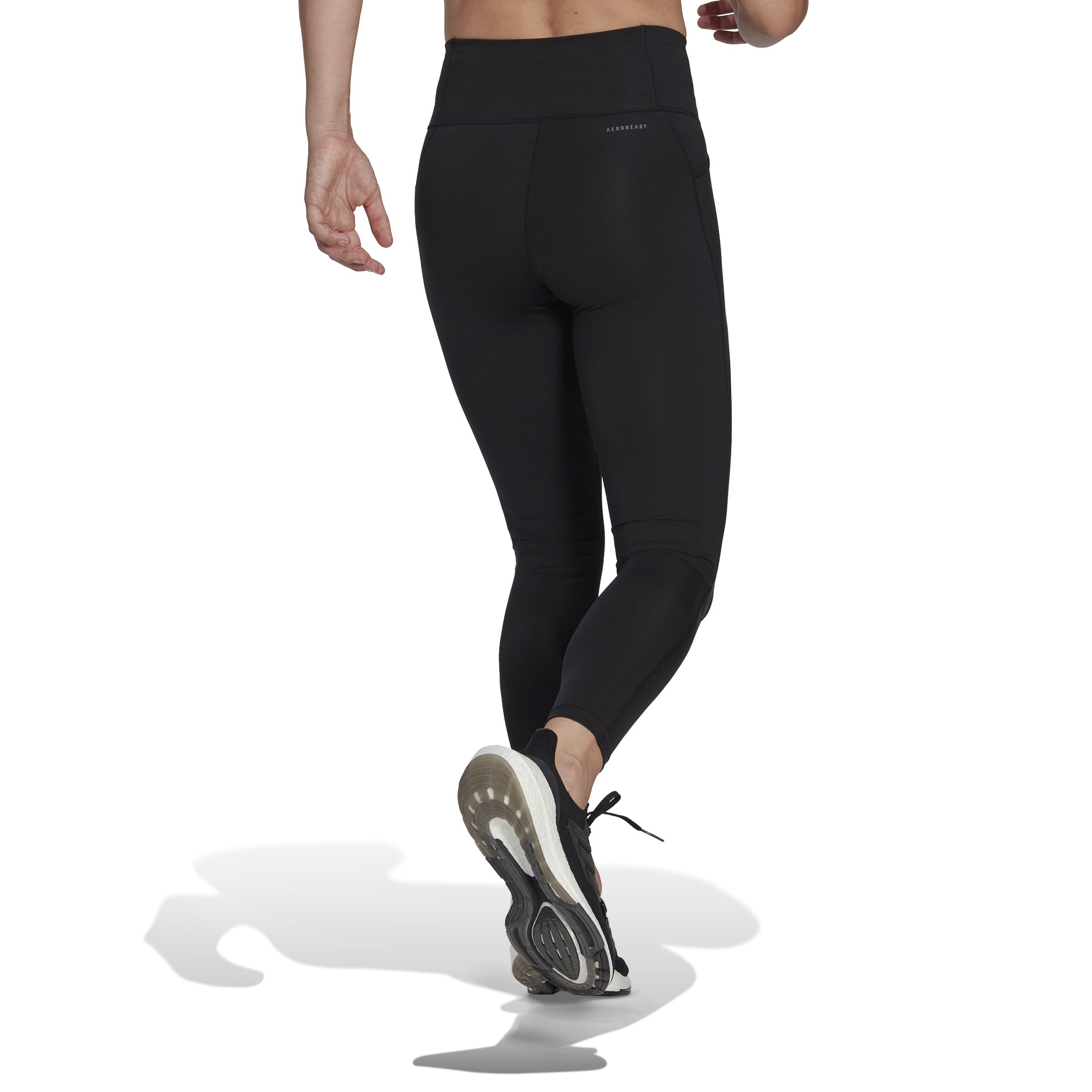 Adidas Run Ess 1/1 Tgt Licra negro de mujer para correr