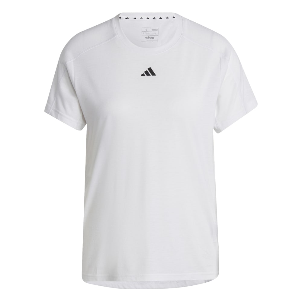 Adidas Tr-Es Crew T Camiseta Manga Corta Blanco De Mujer Para Entrenamiento