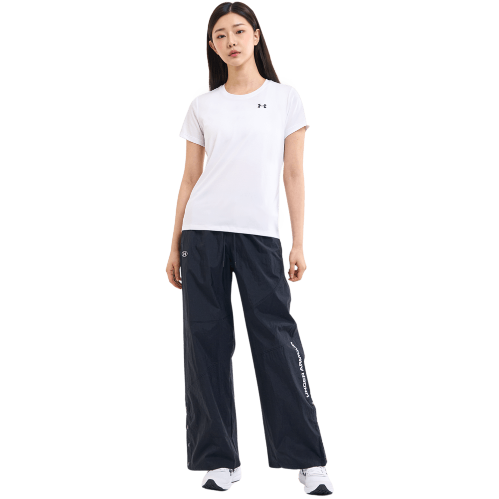 Under Armour Tech Ssc Solid Camiseta Blanco De Mujer Para Entrenamiento