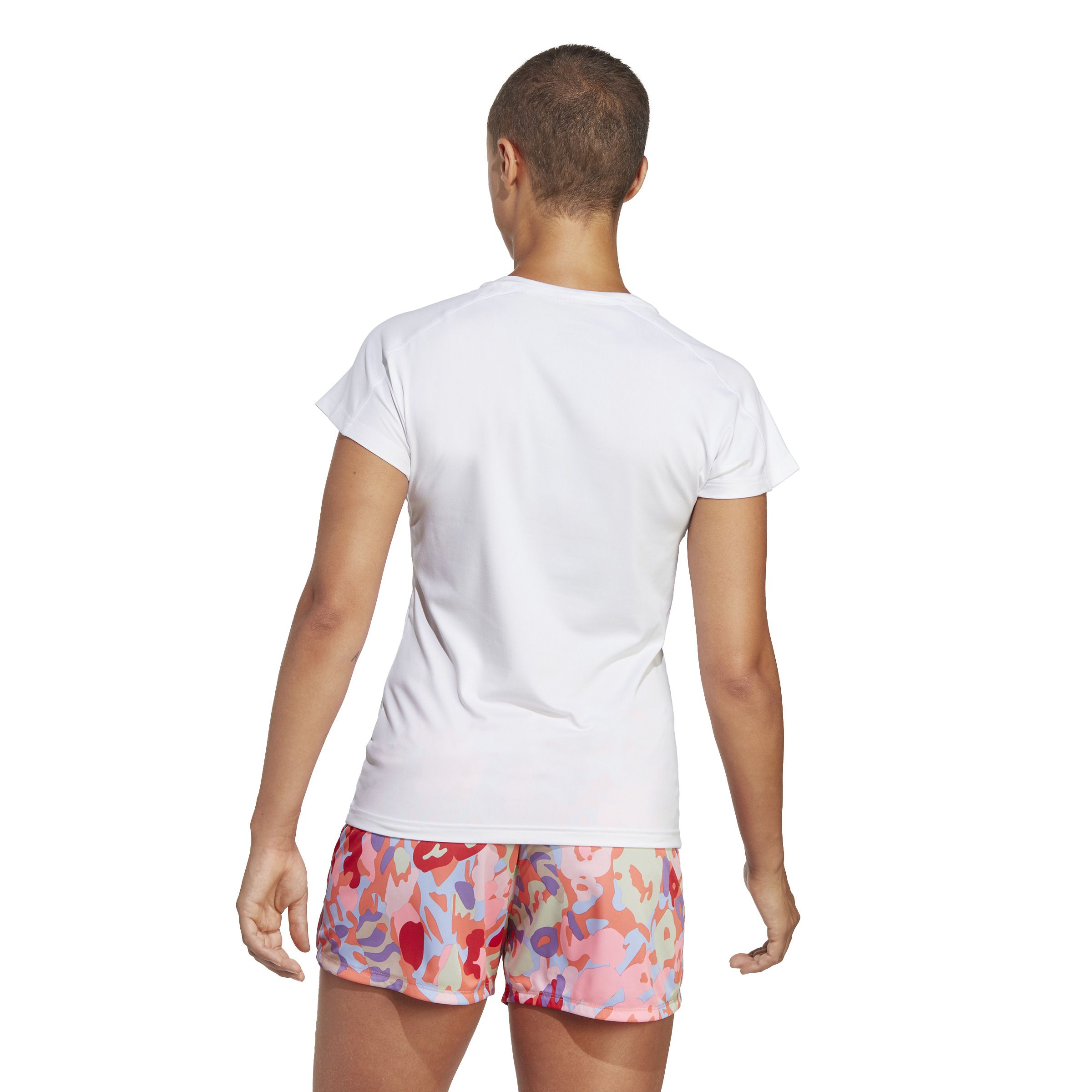 Adidas Tr-Es Min T Camiseta Manga Corta Blanco De Mujer Para Entrenamiento
