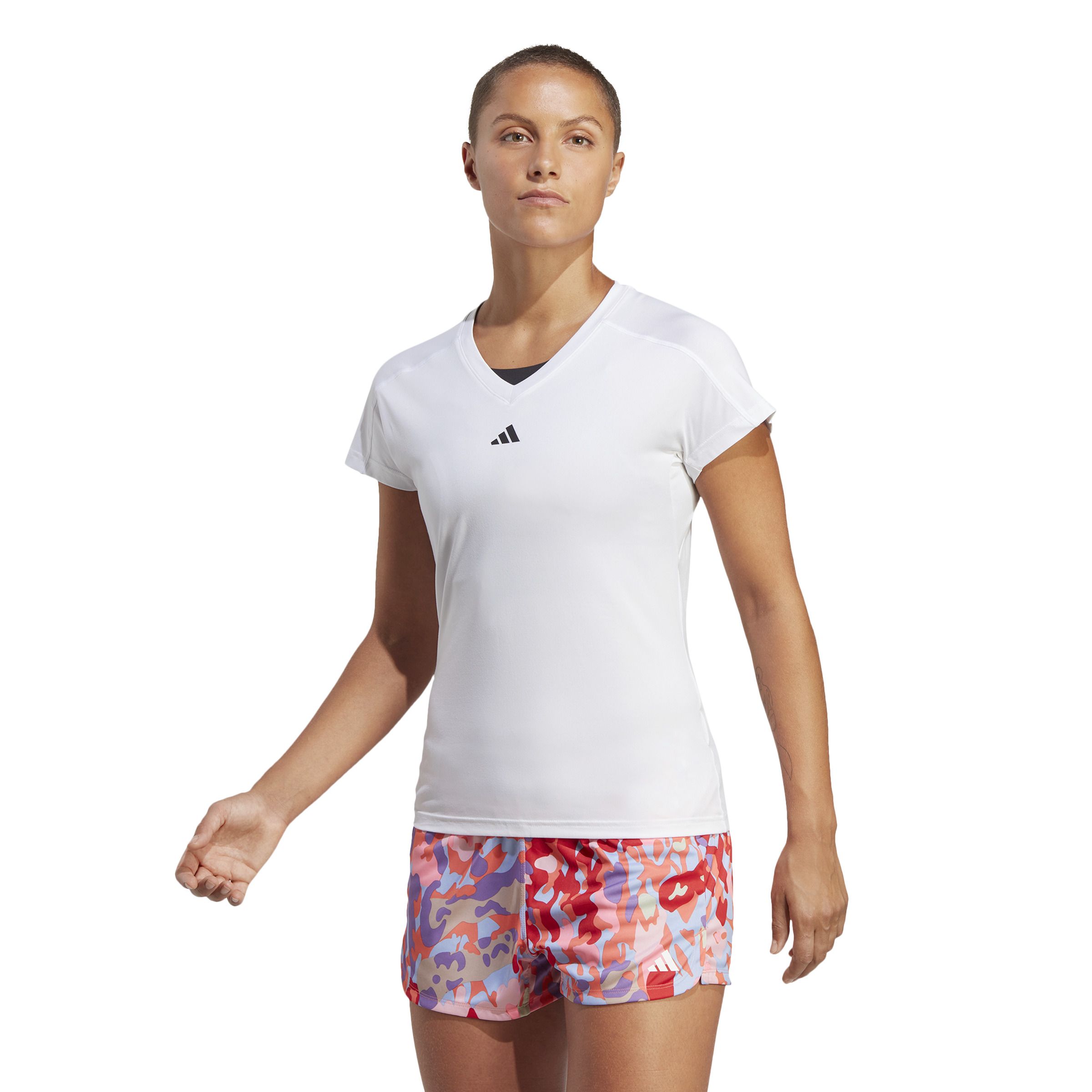 Adidas Tr-Es Min T Camiseta Manga Corta Blanco De Mujer Para Entrenamiento