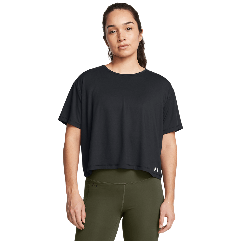 UA Ion Ss Camiseta Manga Corta negro de mujer para entrenamiento