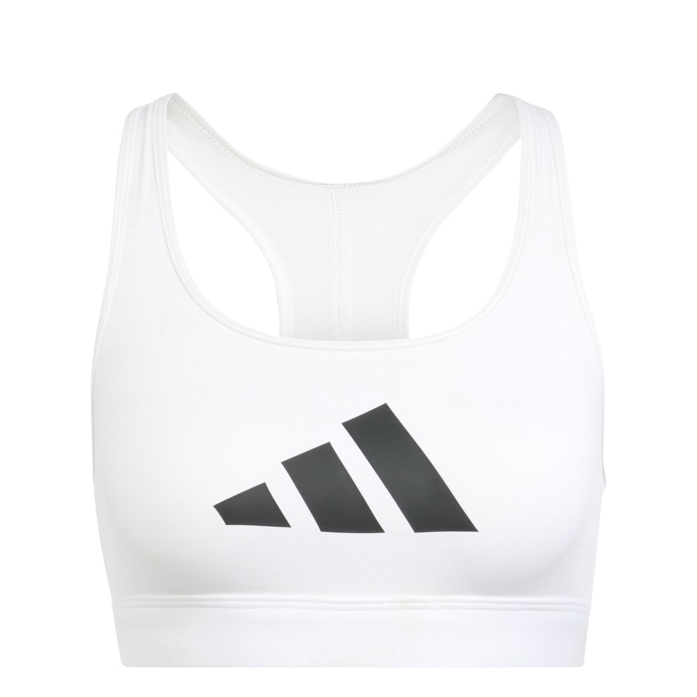 Adidas Top Deportivo Powerreact Big Logo Estamp blanco de mujer para entrenamiento