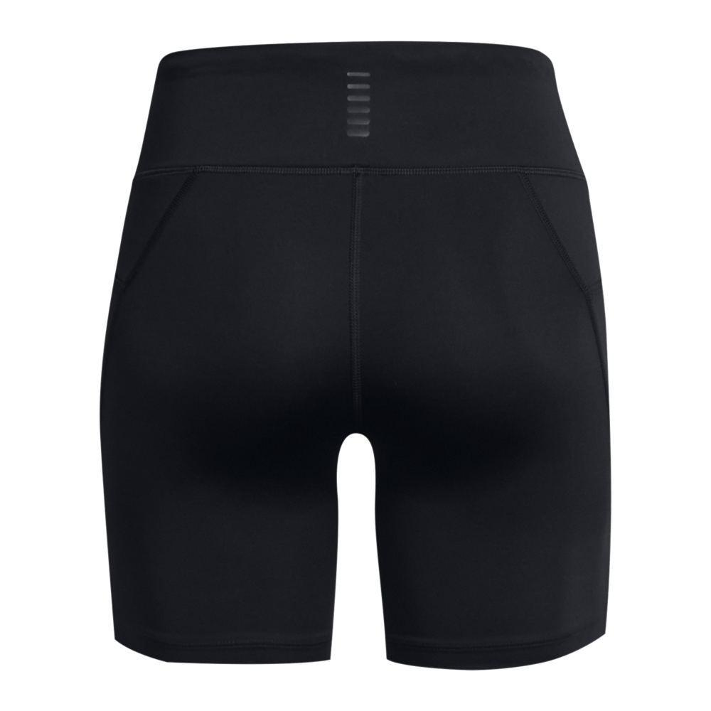 UA Fly Fast 6  Short Pantaloneta negro de mujer para correr