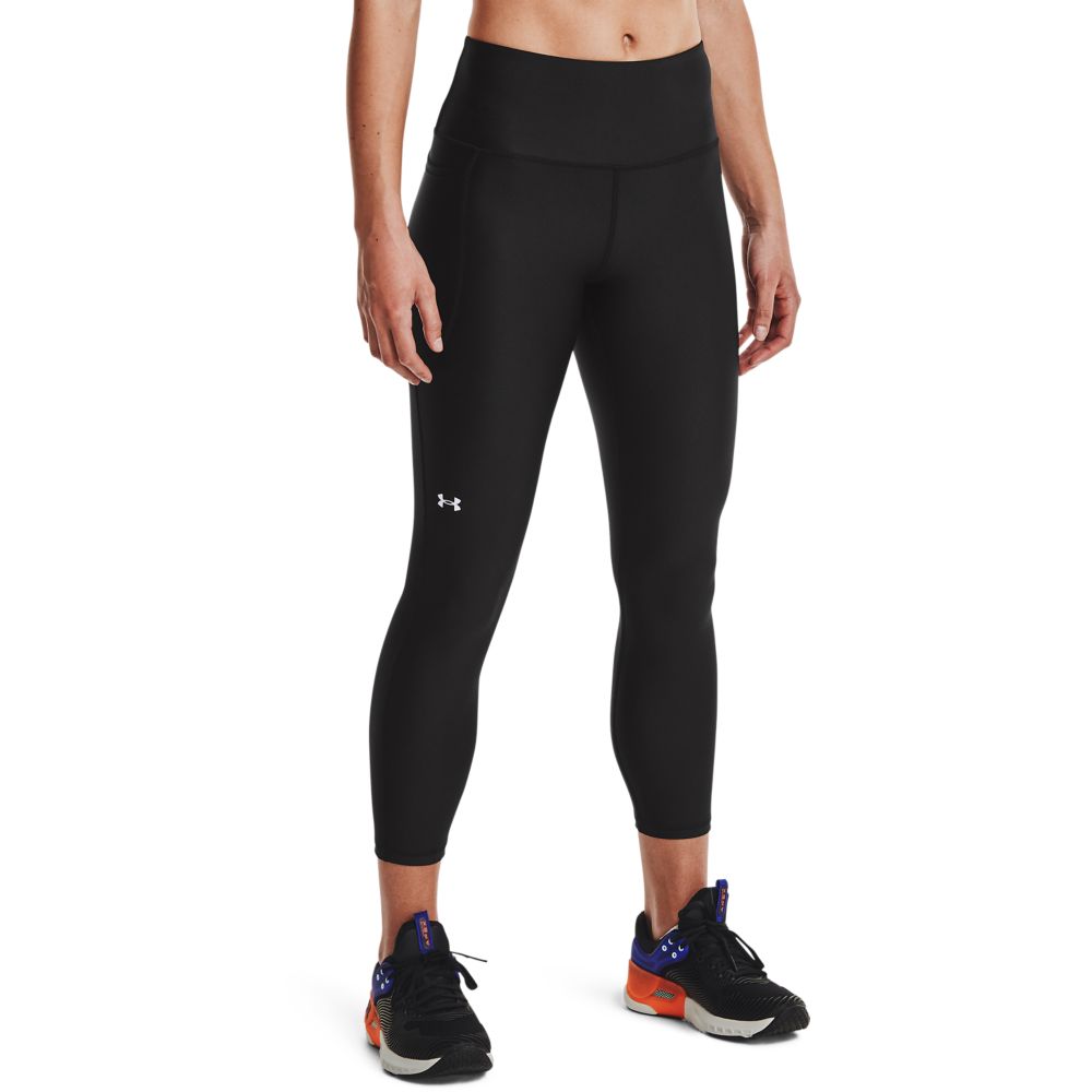 UA Armour Hi Ankle Leg Licra negro de mujer para entrenamiento
