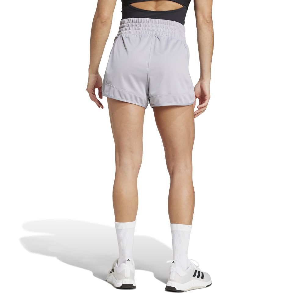 Adidas Pacer Knit High Pantalonetas Gris De Mujer Para Entrenamiento