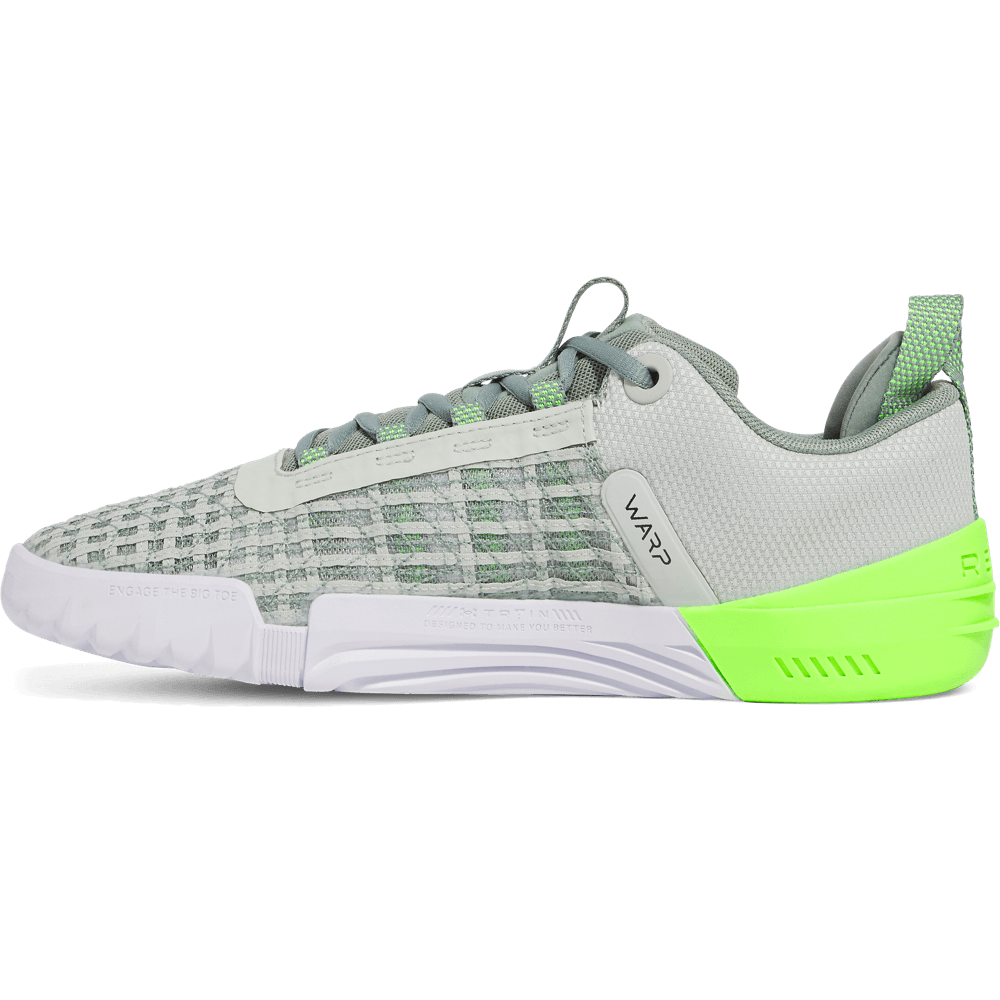 UA Tribase Reign 6 Tenis verde de hombre para entrenamiento