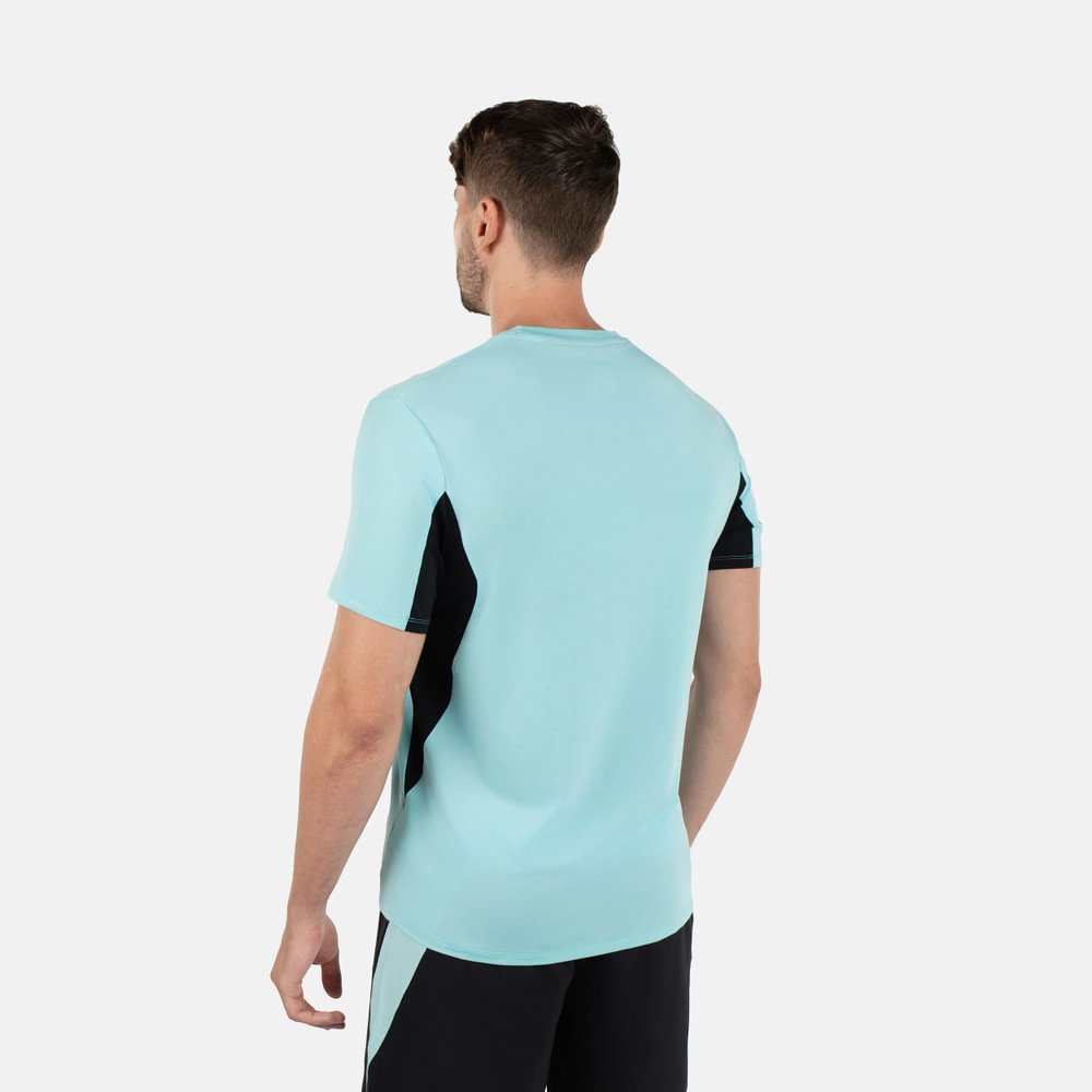 Reebok Athlete Tee 2.0 Rbk-Chill Camiseta Manga Corta azul de hombre para entrenamiento