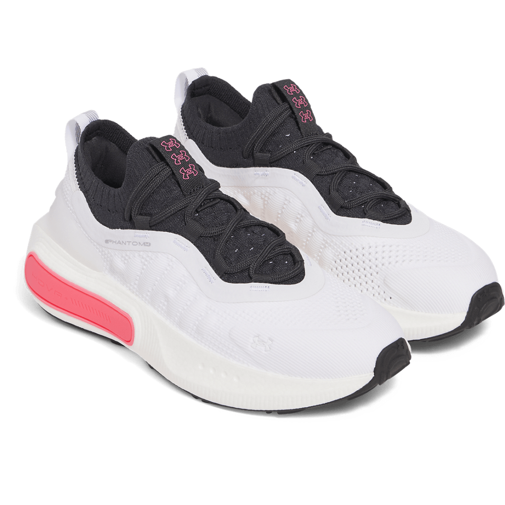 UA W Phantom 4 Tenis blanco de mujer lifestyle
