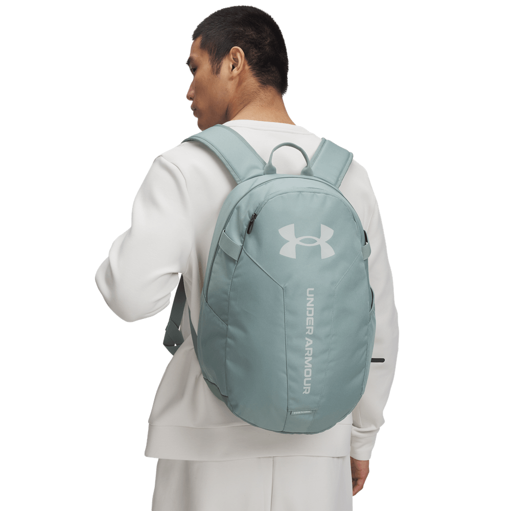 UA Hustle Lite Backpack Morral verde unisex para entrenamiento