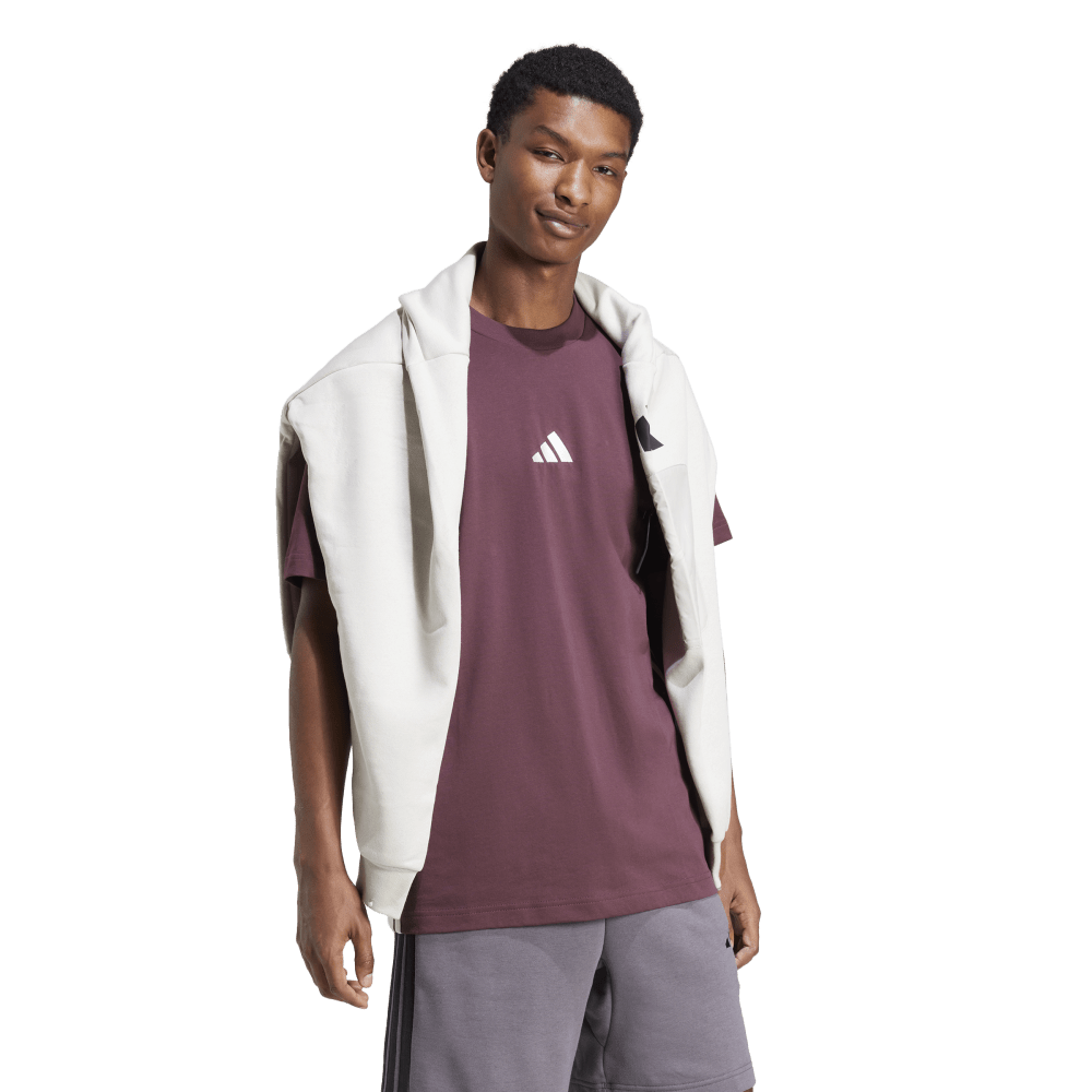 Adidas M 3S Sj T Camiseta Manga Corta rojo de hombre lifestyle