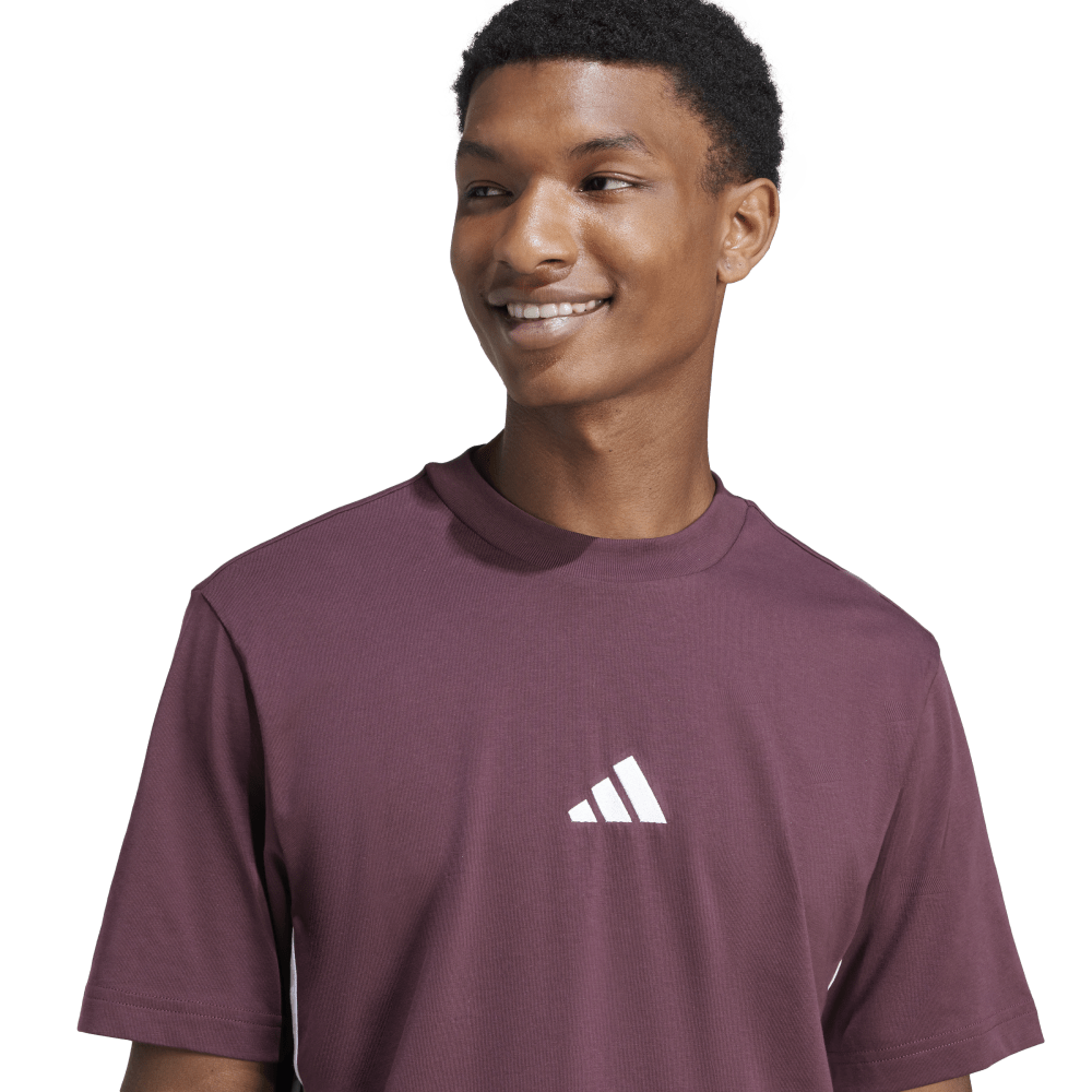 Adidas M 3S Sj T Camiseta Manga Corta rojo de hombre lifestyle