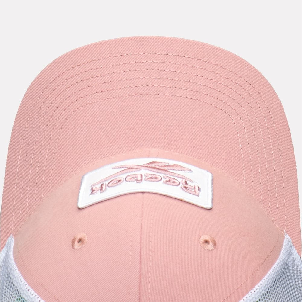 Reebok Rbk Patch Trucker Cap Gorra rosado de hombre para entrenamiento