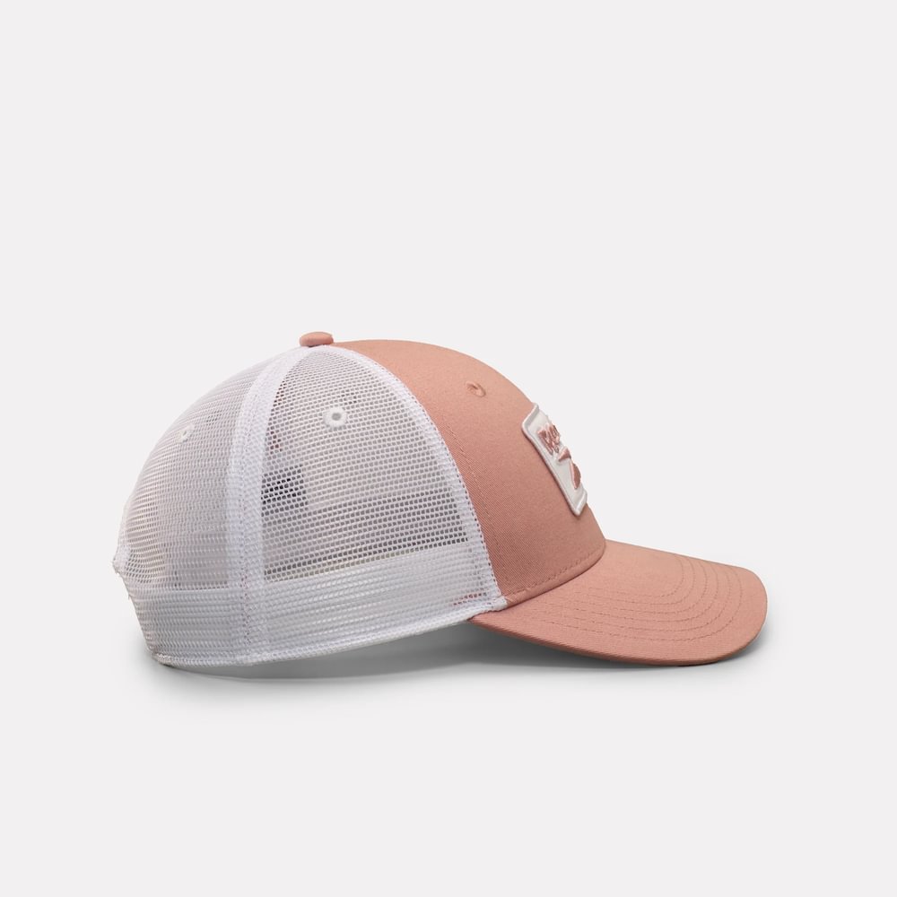 Reebok Rbk Patch Trucker Cap Gorra rosado de hombre para entrenamiento