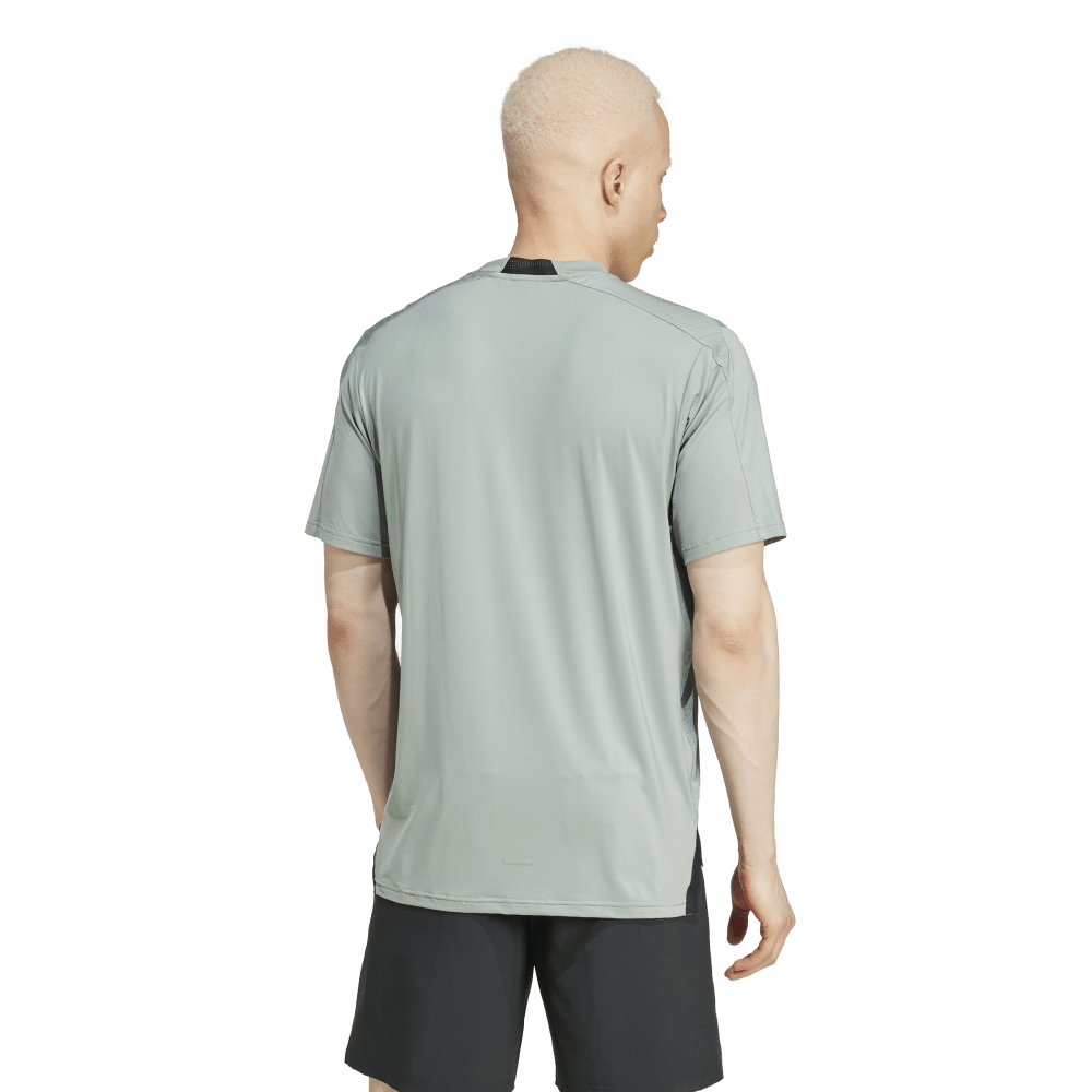 Adidas D4T Int. Tee Camiseta Manga Corta verde de hombre para entrenamiento