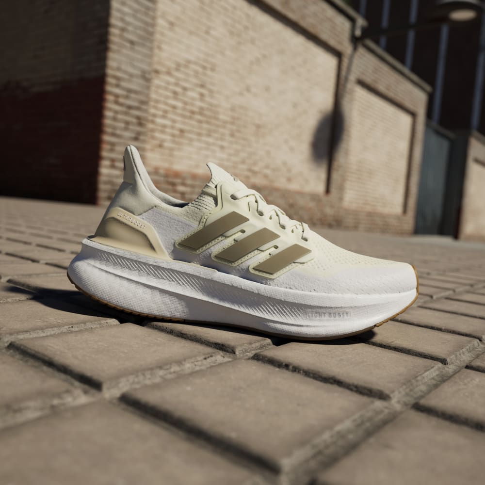 Adidas Tenis Ultraboost 5 verde de mujer para correr