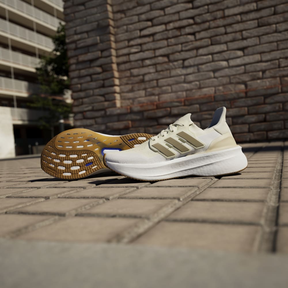 Adidas Tenis Ultraboost 5 verde de mujer para correr