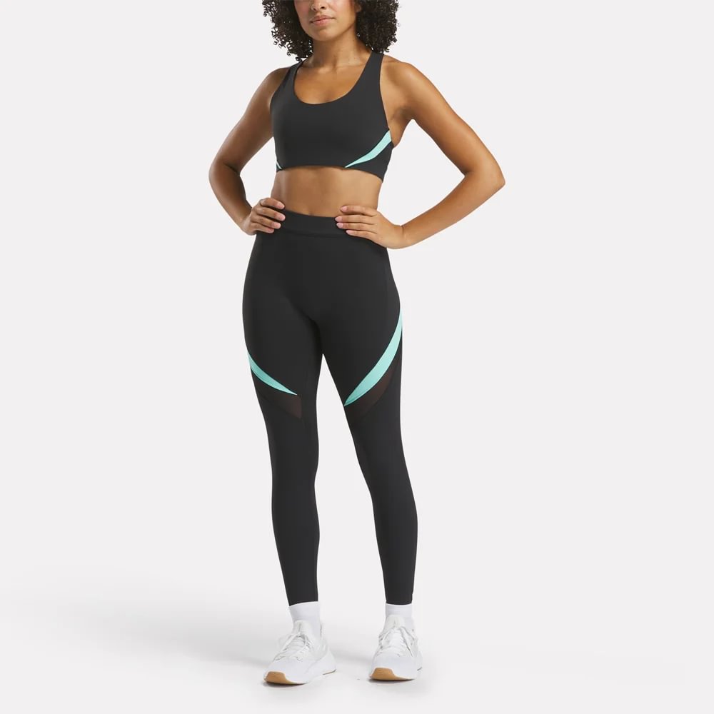 Reebok Lux Hr 7/8 Tight - Cb Licra negro de mujer para entrenamiento