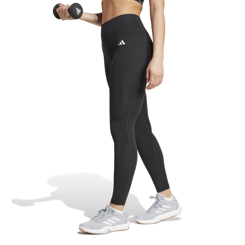 Adidas Opt Ess St 1/1  Licras Largas Negro De Mujer Para Entrenamiento