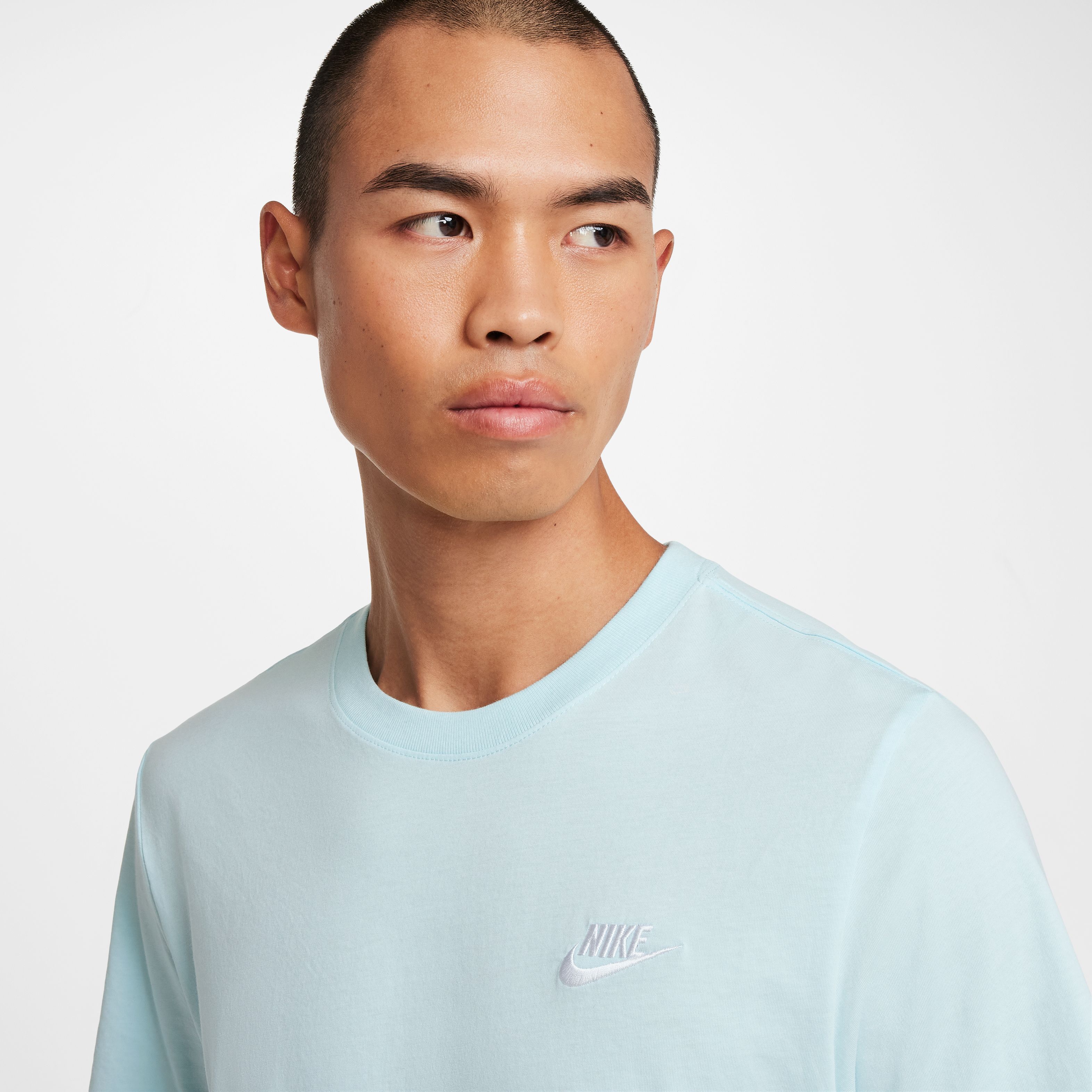 Nike M Nsw Club Tee Camiseta Manga Corta azul de hombre lifestyle