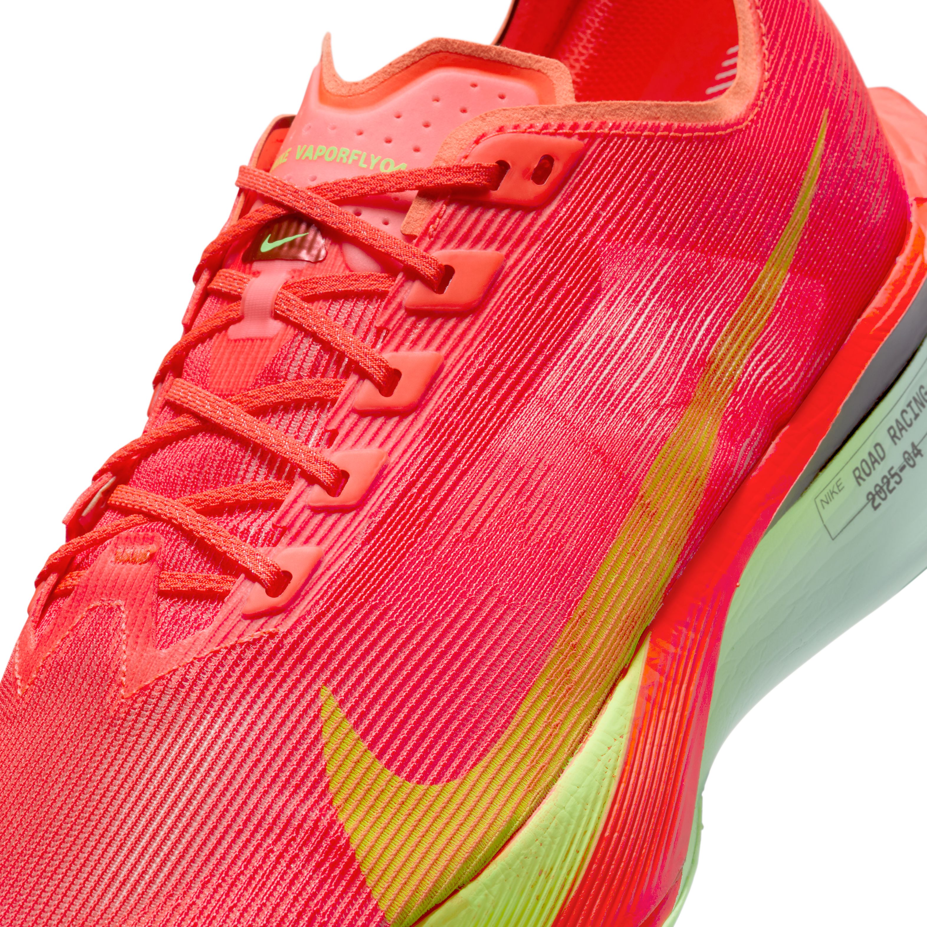 Nike Zoomx Vaporfly Next 4 Tenis rojo de hombre para correr