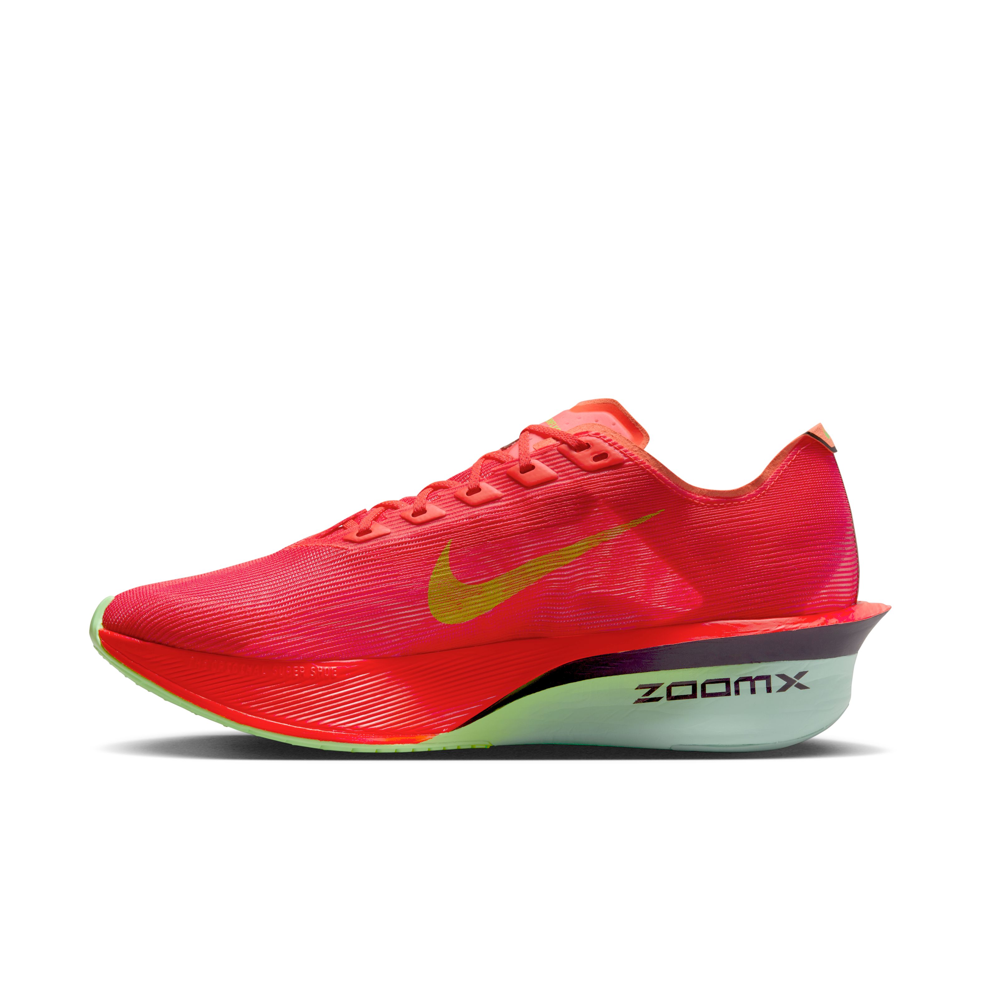 Nike Zoomx Vaporfly Next 4 Tenis rojo de hombre para correr