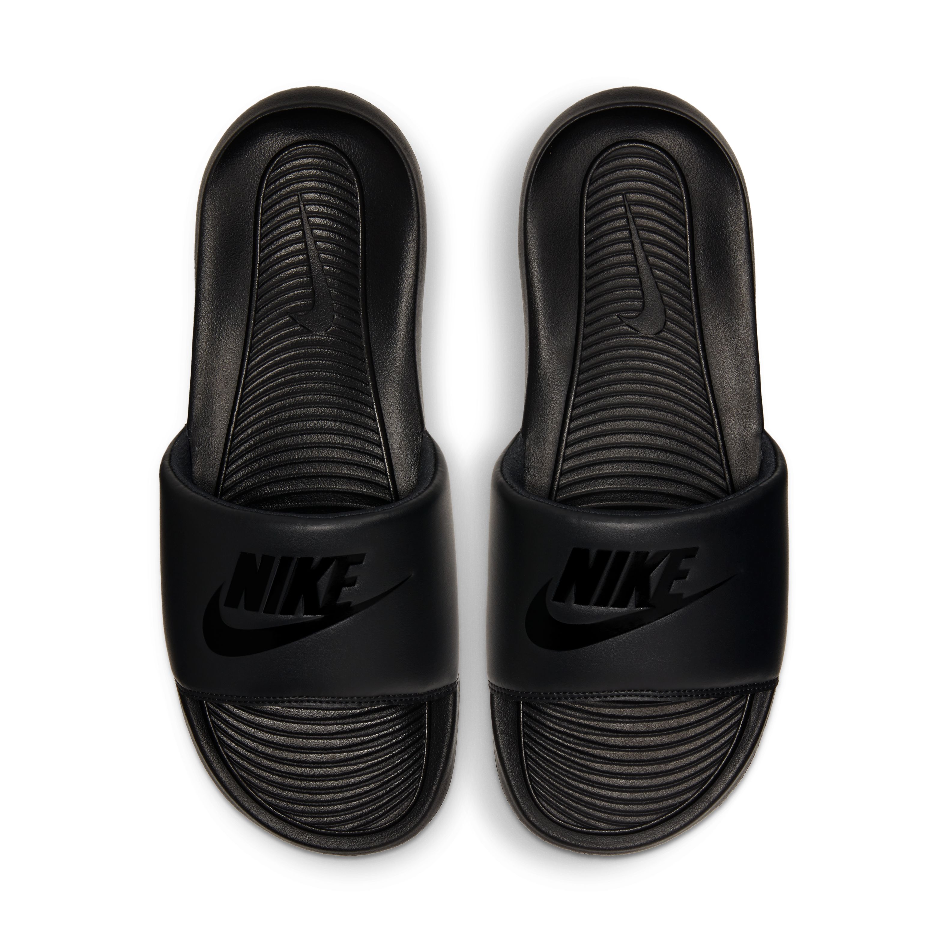 Nike Victori One Slide Tenis negro de hombre lifestyle