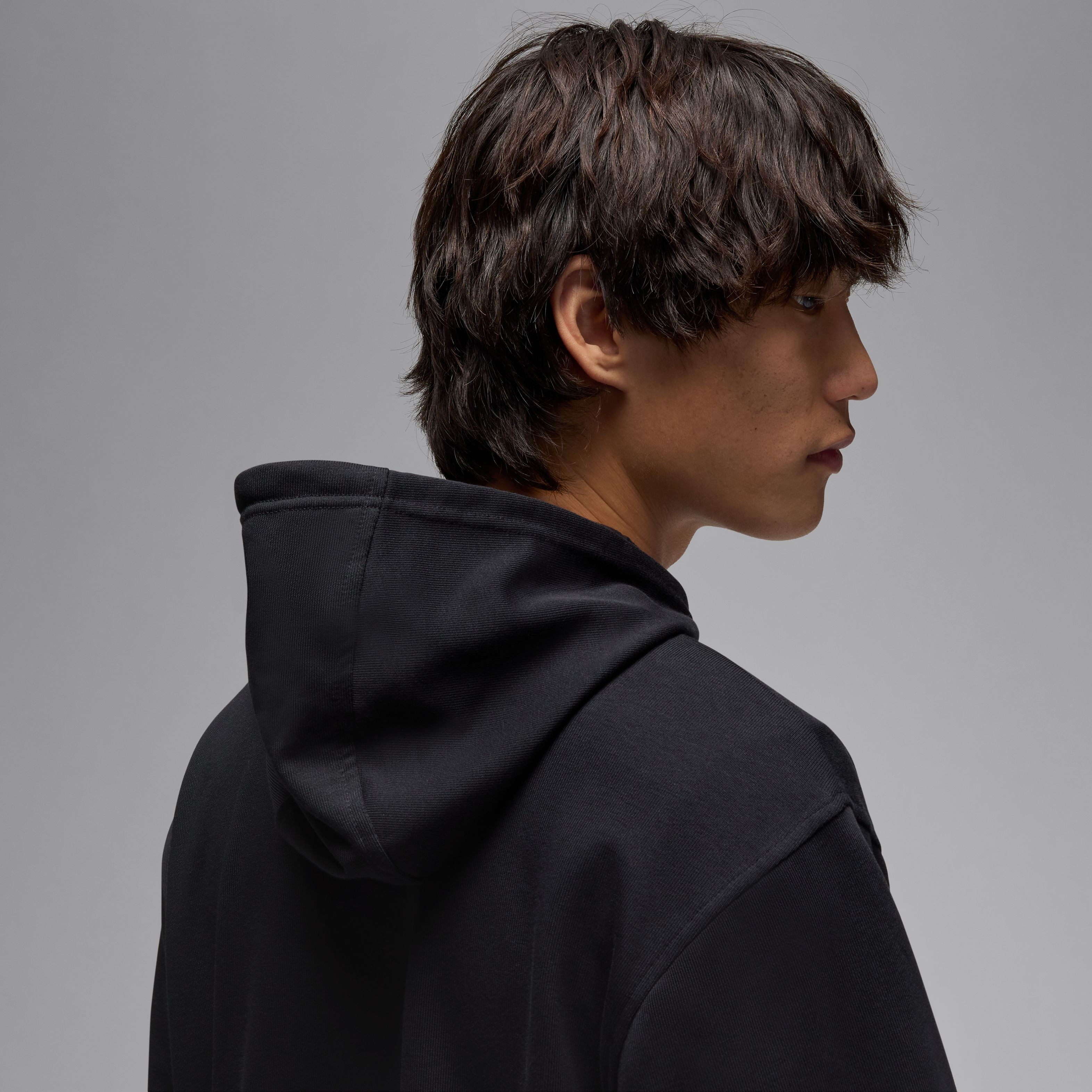 Nike M J Df Sprt Csvr Gfx Flc Po Hoodie blanco de hombre lifestyle