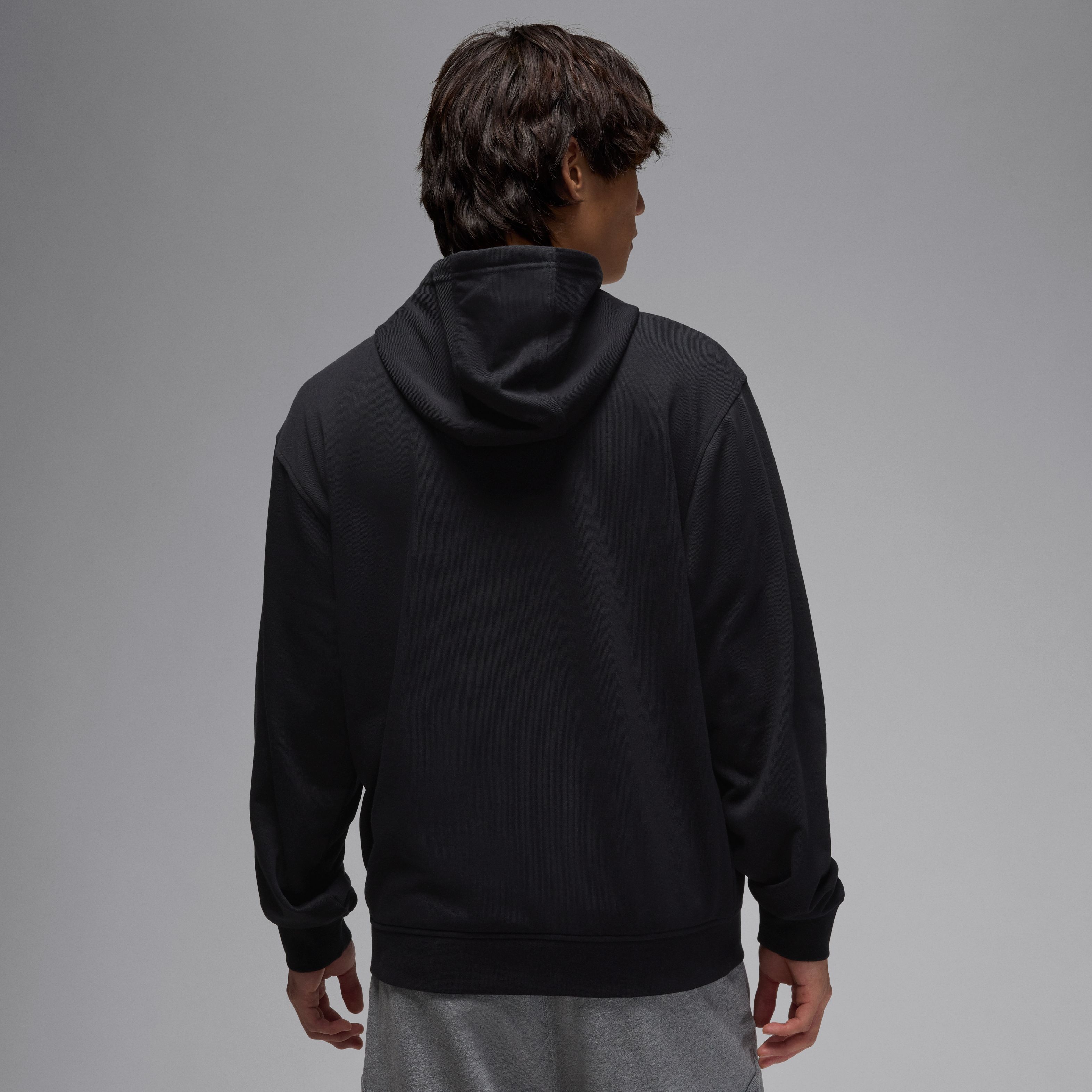 Nike M J Df Sprt Csvr Gfx Flc Po Hoodie blanco de hombre lifestyle
