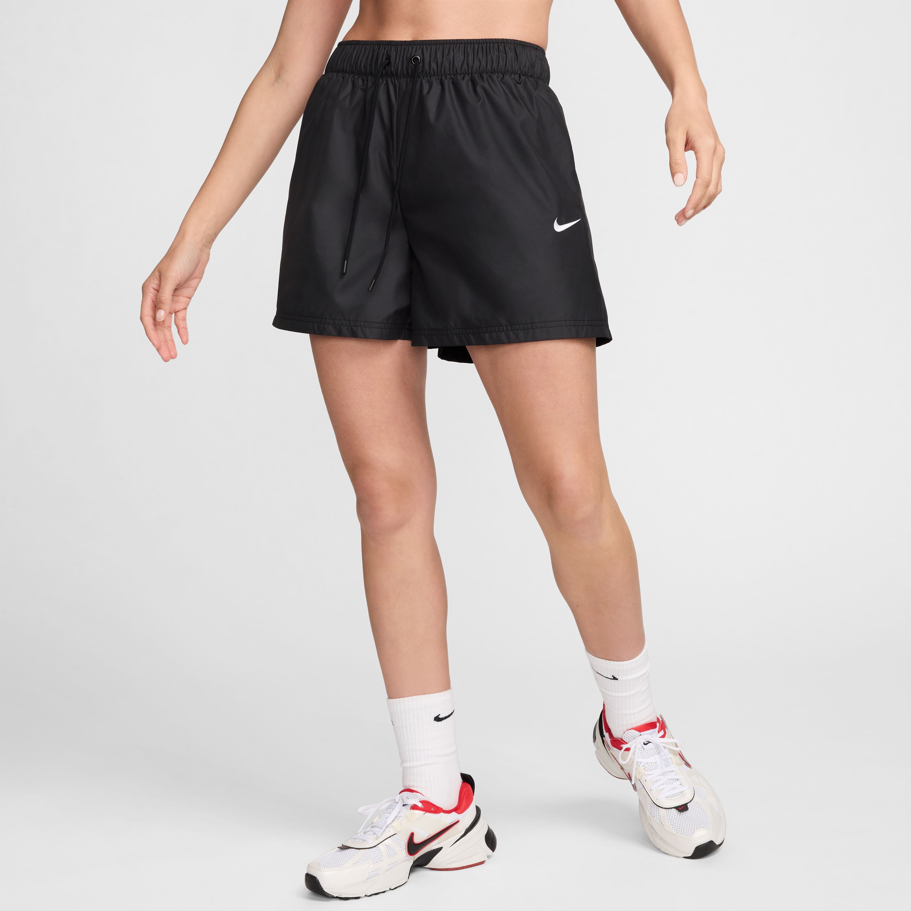 Nike W Nsw Essntl Rpl Wvn Mr Short Pantaloneta blanco de mujer lifestyle