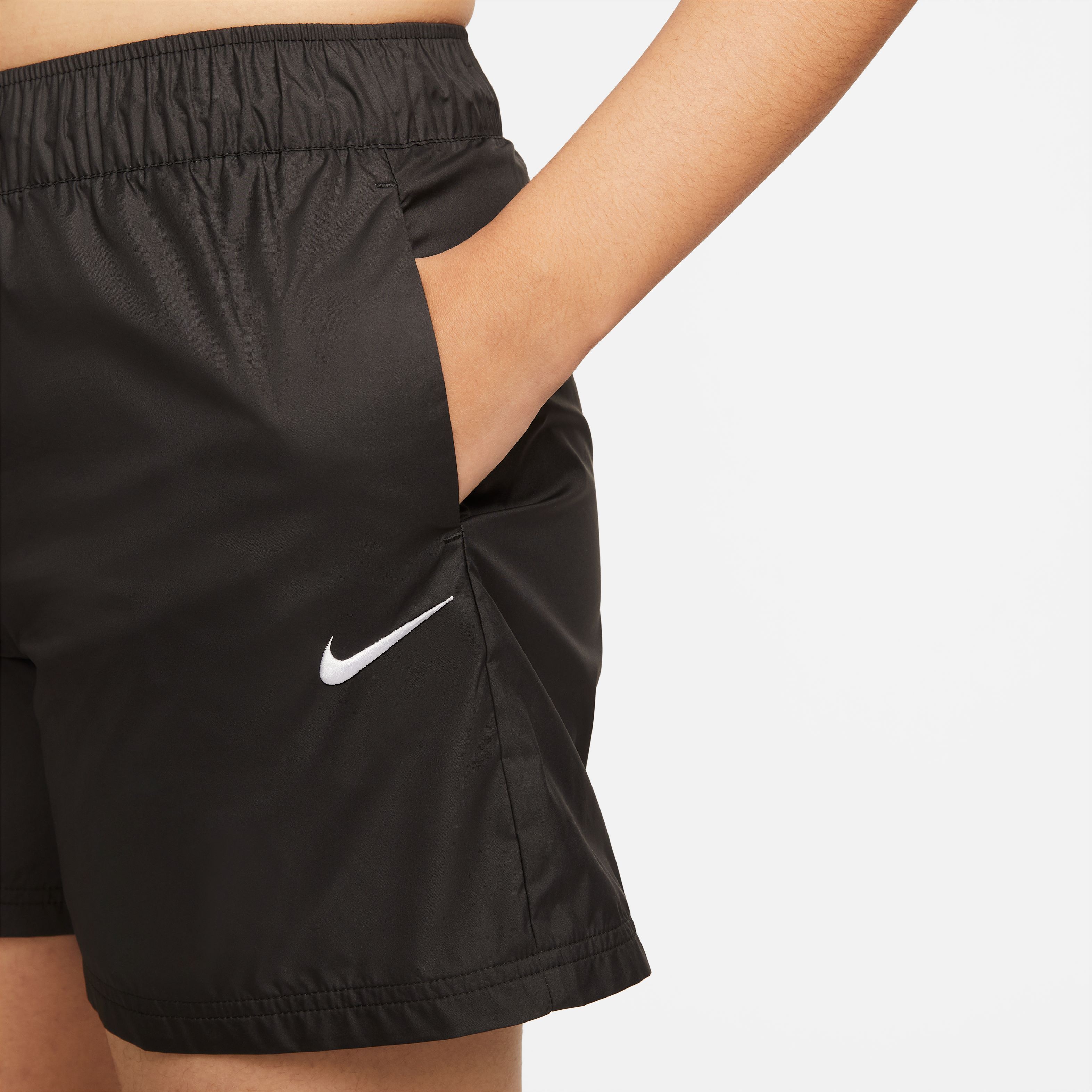 Nike W Nsw Essntl Rpl Wvn Mr Short Pantaloneta blanco de mujer lifestyle