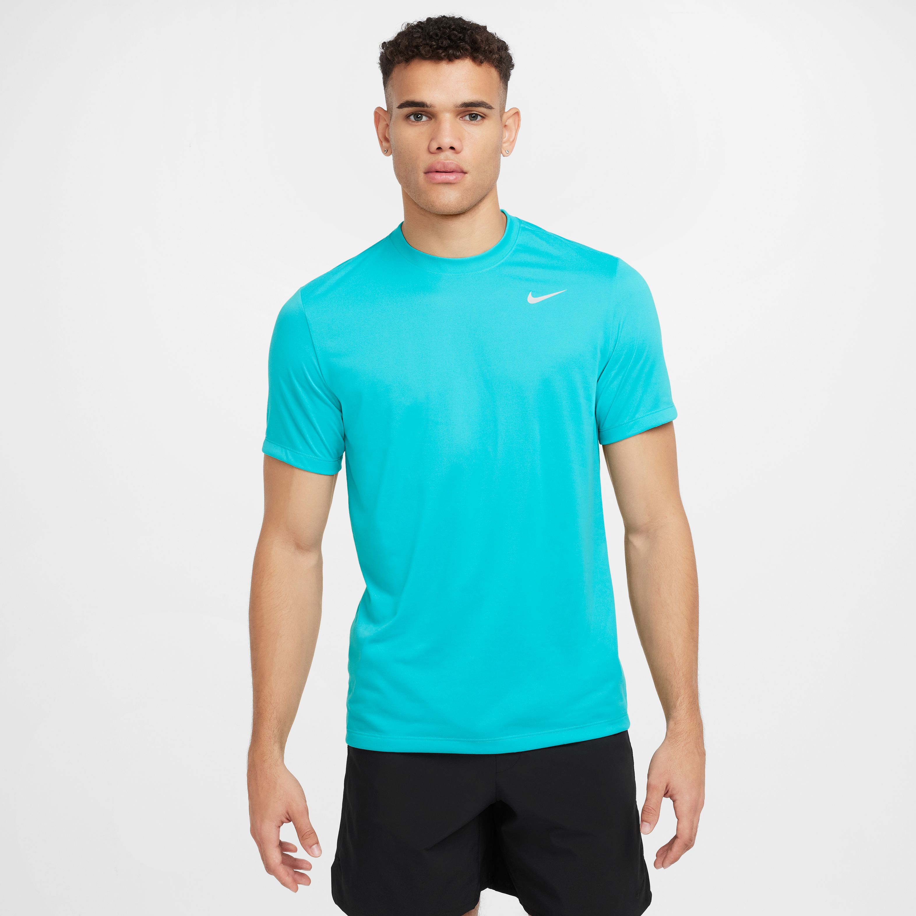 Nike M Nk Df Tee Rlgd Reset Camiseta Manga Corta verde de hombre para entrenamiento