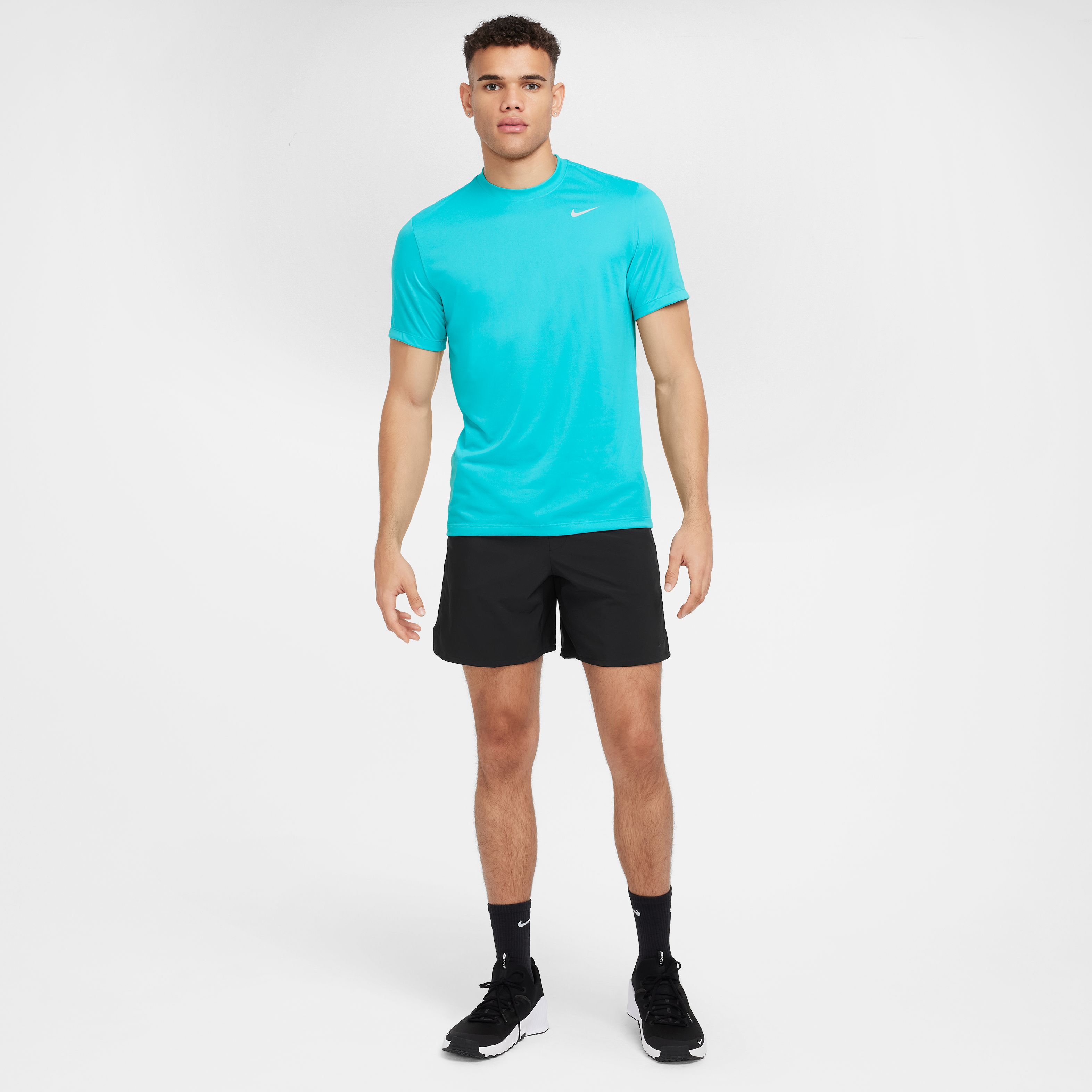 Nike M Nk Df Tee Rlgd Reset Camiseta Manga Corta verde de hombre para entrenamiento