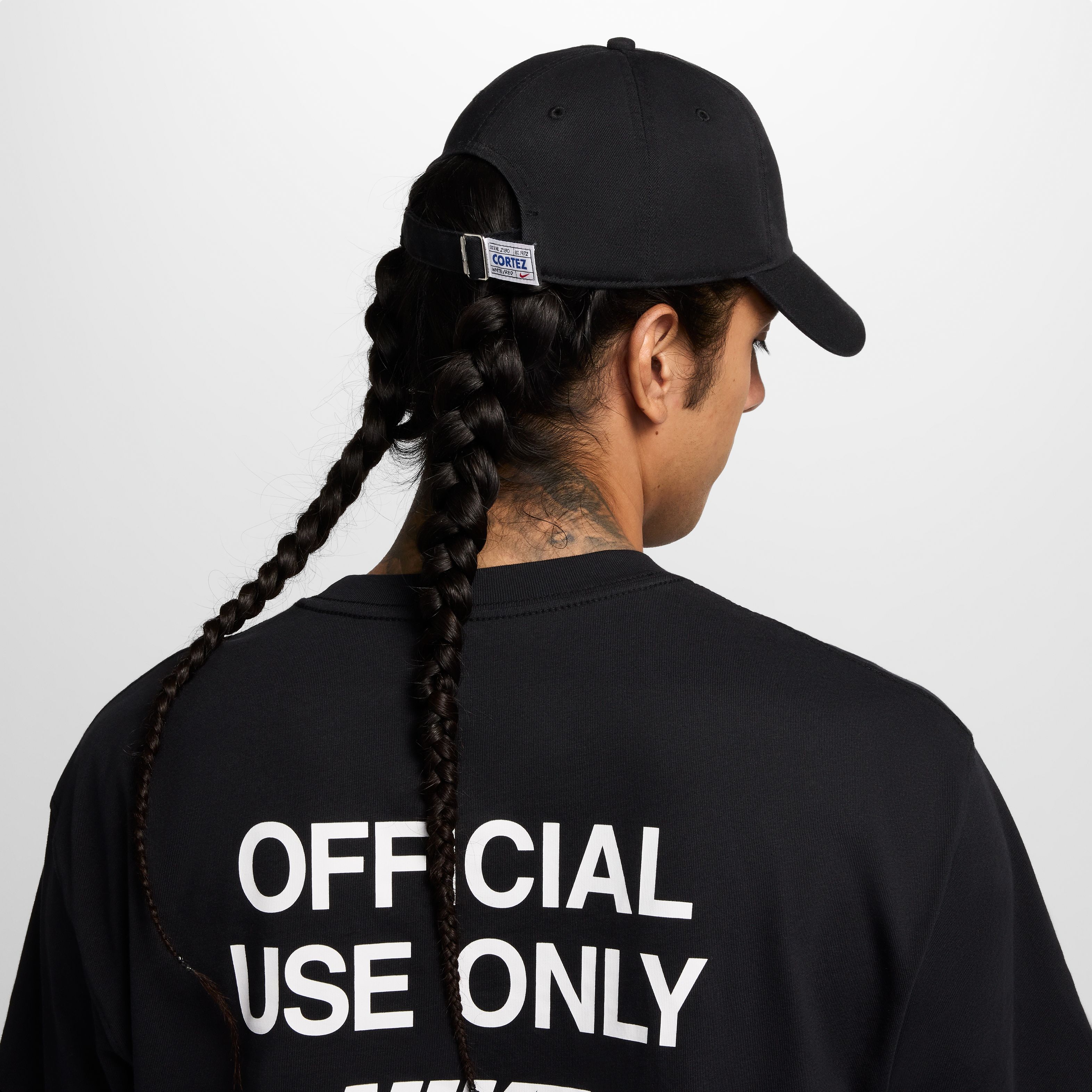 Nike U Nk Club Cap U Cb Crtz Ptch L Gorra negro de hombre lifestyle