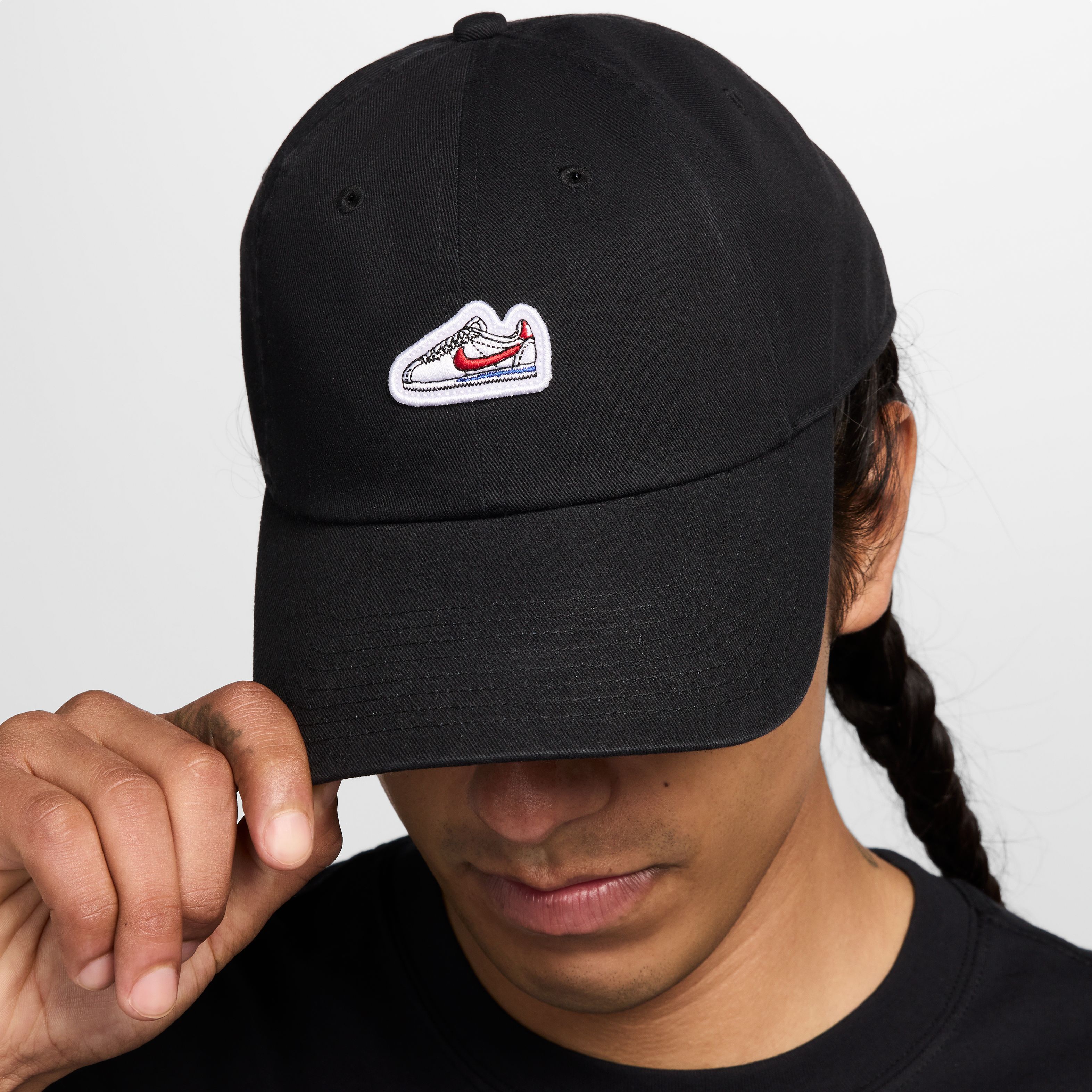 Nike U Nk Club Cap U Cb Crtz Ptch L Gorra negro de hombre lifestyle